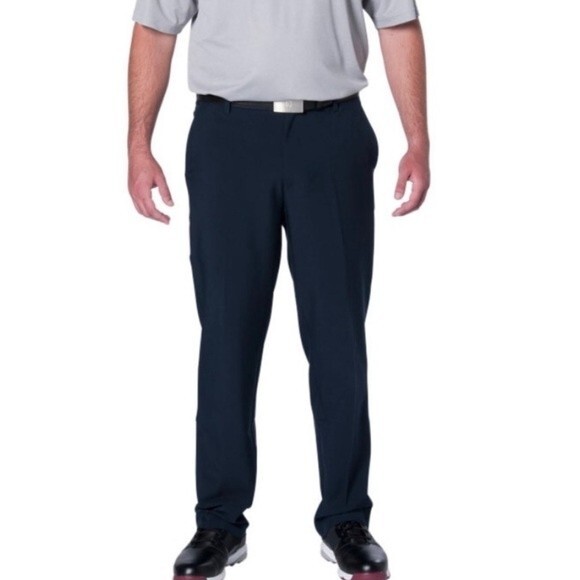FootJoy Men's Navy Golf Performance Stretch Trousers in Size 34 x 30 - Picture 1 of 12